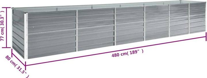Produktbild vidaXL Garten-Hochbeet