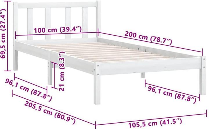 Immagine prodotto VidaXL Tiziana (100 x 200 cm)