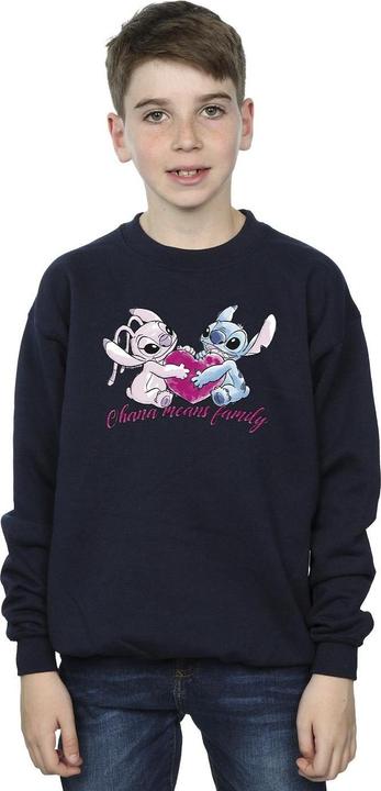 Immagine prodotto Disney Lilo And Stitch Ohana Heart With Angel Felpa Ragazzi (152, 158)