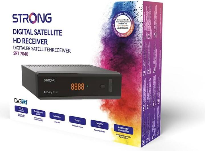 Actual product image Strong SRT7040 (DVB-S2, CI Shaft, CI+ slot)