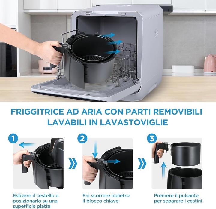Produktbild Midea MF-TN35D2 Heissluftfritteuse 3,5 Liter