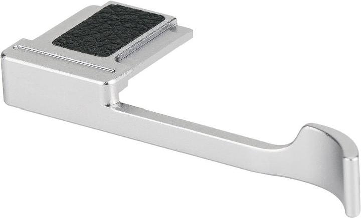Image du produit JJC TA X100V Thumbs Up Grip Zilver voor Fuji X 100V / X 100F / X E3 (Poignée)