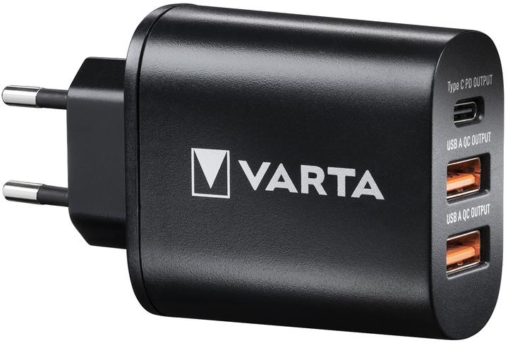 Image du produit Varta Chargeur mural 27W 2 x USB 2,4A + USB Type C 3,0A (27 W)