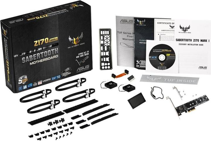 Actual product image ASUS Sabertooth Z170 MARK 1 (LGA 1151, Intel Z170, ATX)