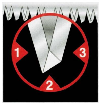 Actual product image Stanley Jetcut handsaw coarse