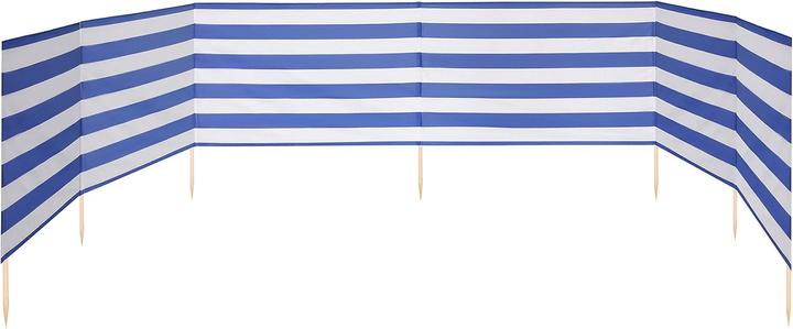 Immagine prodotto Ladeheid Windschutz für Strand mit Holzstab (4 m) (400 cm)