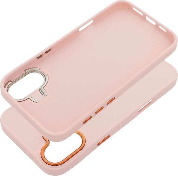 Produktbild OEM Back panel cover FRAME Case for IPHONE 16 Plus powder pink (Apple iPhone 16 Plus)