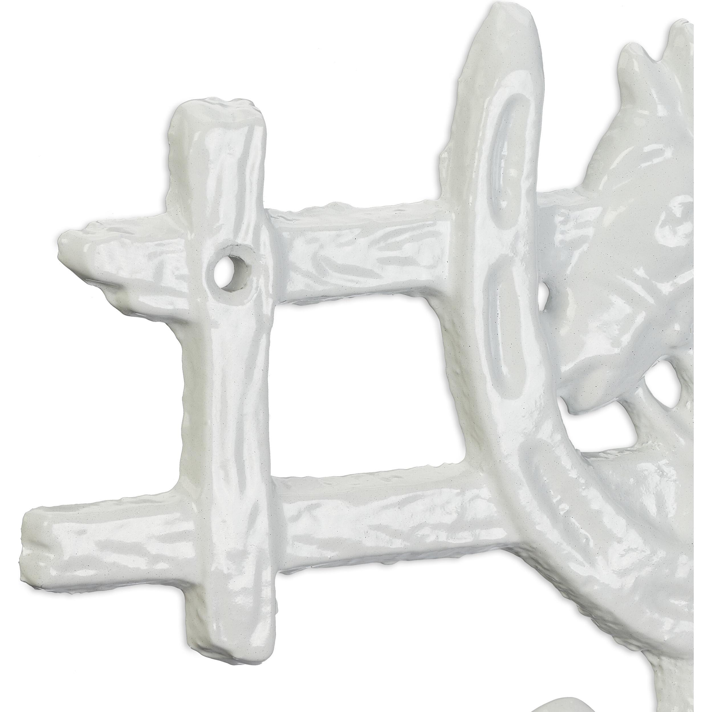 Relaxdays, Garderobe + Kleiderhaken, Garderobenleiste