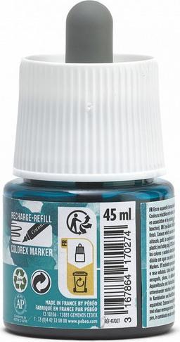 Productafbeelding Pebeo Colorex waterinkt (oosters blauw, 45 ml)