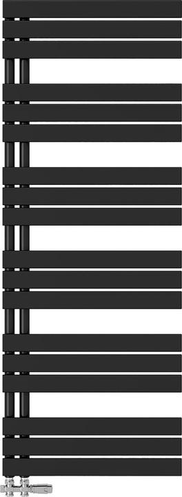 Actual product image Emke Bathroom Radiator Towel Rail Adjustable Temperature Control 160x60cm Black 958W (958 W)