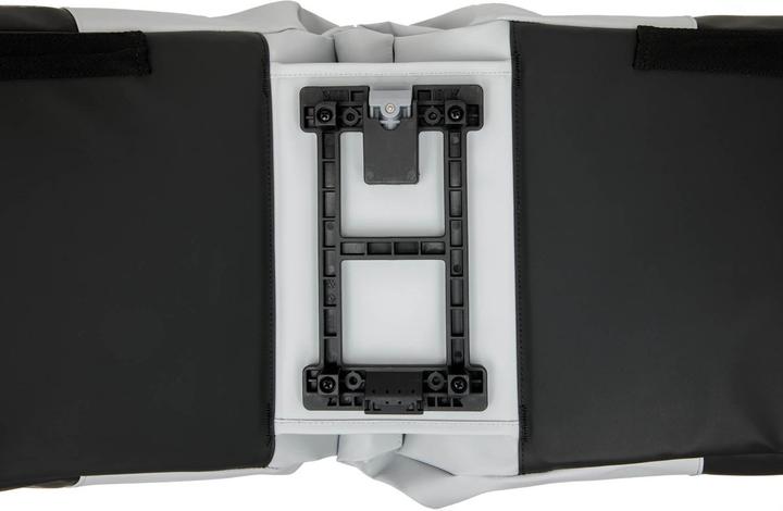 Produktbild New Looxs Tasche Nyborg DoubleMIK lightgrey blk (34 l, Gepäckträgertasche)