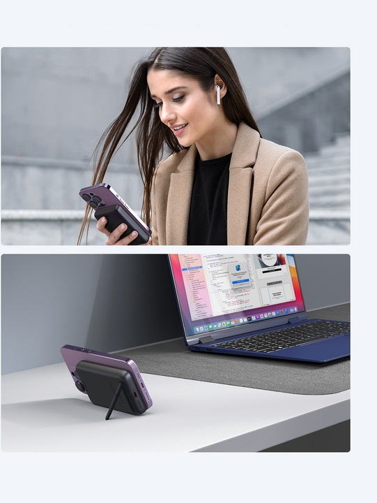 Immagine prodotto Aukey MAG FUSION 10'000mAh - Powerbank (10000 mAh, 30 W, 37 Wh)