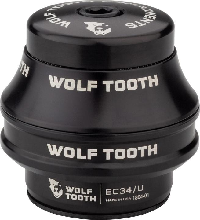 Wolf Tooth Premium headset upper part, 1 1/8", EC34/28.6/H25, medium, black