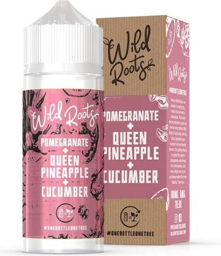 Actual product image Wild Roots Pomegranate - 100ml - Shortfill (Pineapple)
