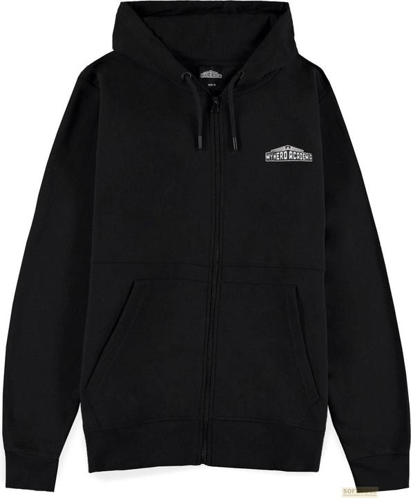 Actual product image My Hero Academia Izuku Midoriya Men's Zipper Hoodie (XXL)