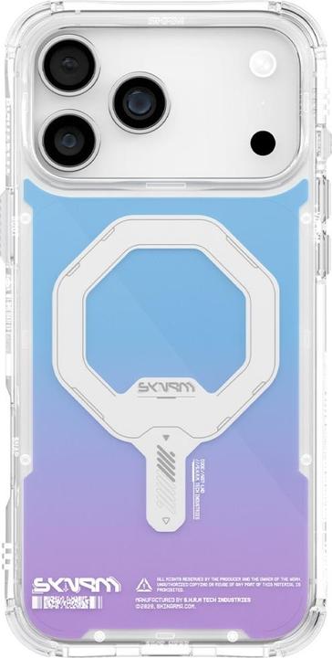Actual product image Skinarma Myst case for iPhone 17 Pro Max Magnetic Charging hologram (Apple iPhone 17 Pro Max)