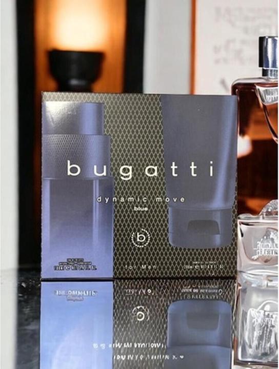 Actual product image Bugatti Dynamic Move Blue Set Eau de Toilette + Shower Gel 100ml + 200ml (Perfume set)
