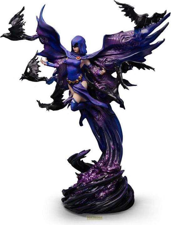 Actual product image Iron Studios DC Comics Art Scale Statue 1/10 Teen Titans Raven 32 cm