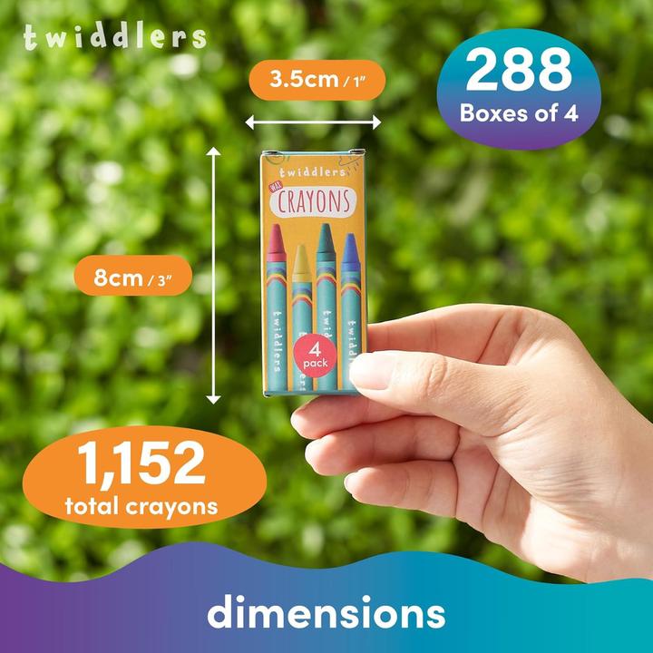 Produktbild The twiddlers Buntstifte 4er-Set 288 Packungen (288x)