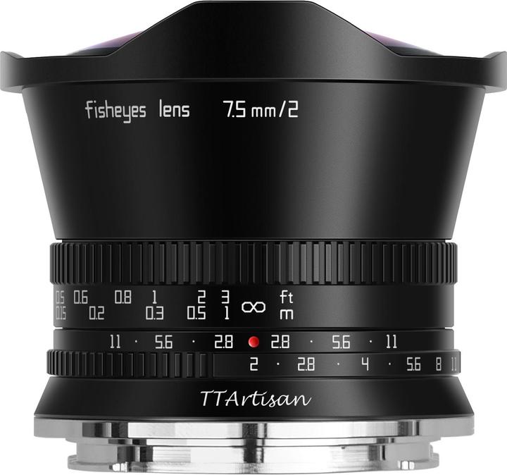 TTArtisan 7.5 mm, f/2.0 (Nikon Z, APS-C / DX)