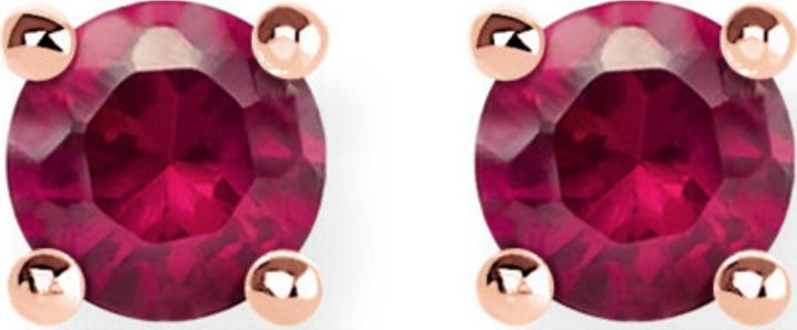 Image du produit Thomas Sabo Boucles d'oreilles Pierre rouge (Argent)