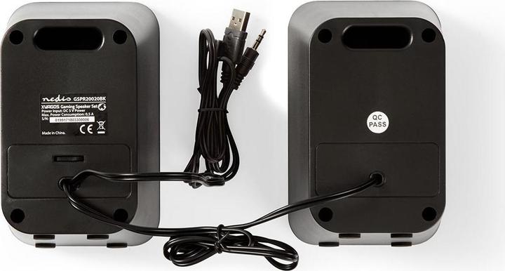 Actual product image Nedis Gaming Speaker GSPR20020BK