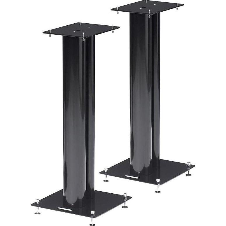 Norstone Stylum 2 (1 Coppia), Stativo + Montaggio A Muro Per Altoparlanti, Nero