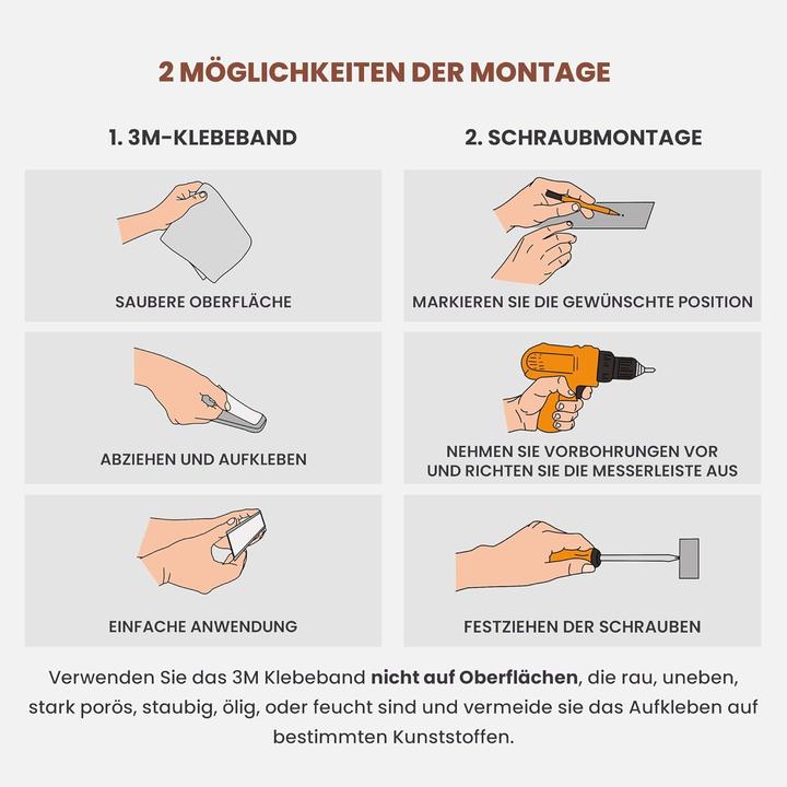 Actual product image Exitoso Magnetische Messerleiste