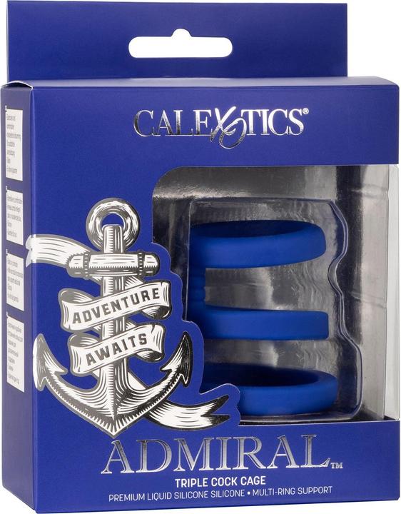 Produktbild CalExotics Admiral™ Triple Cock Cage (5 cm)