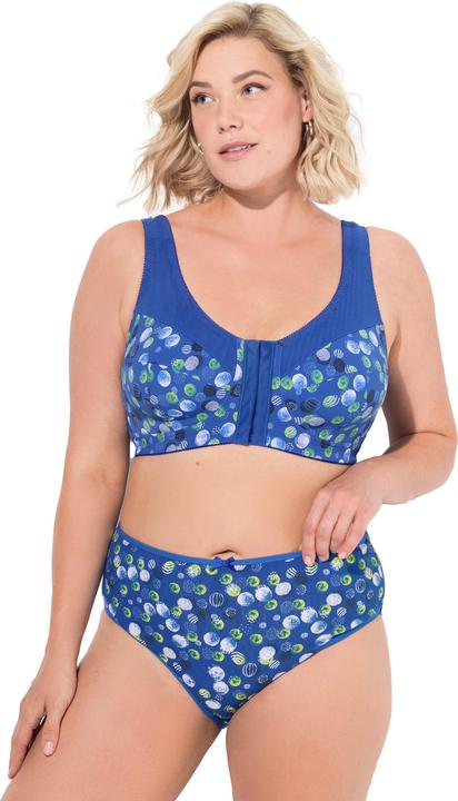 Produktbild Ulla Popken Midislips, 5er-Pack, Punkte/einfarbig (60)