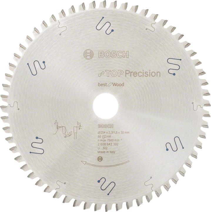 Immagine prodotto Bosch Professional Zubehör Lama per sega circolare Top Precision B