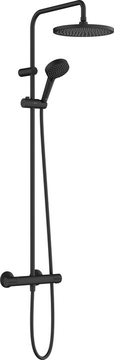 hansgrohe HG Showerpipe Vernis Blend 240 1 jet EcoSm m Thermostat mattschwarz