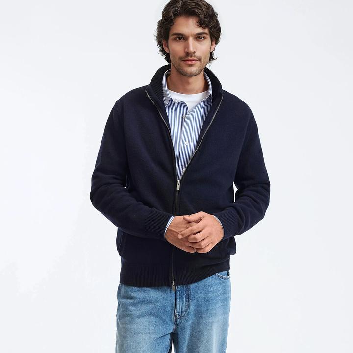 Actual product image La Redoute Collections 100% Lambswool Cardigan (L)