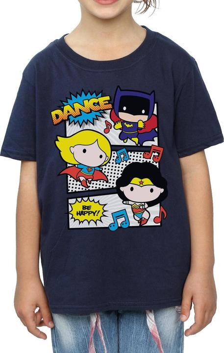 Produktbild Chibi Super Friends Dance TShirt Mädchen (152, 158)