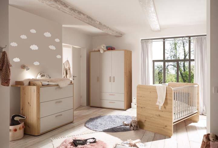 Mäusbacher Lilly (Baby cot, Children's wardrobes, Changing unit)