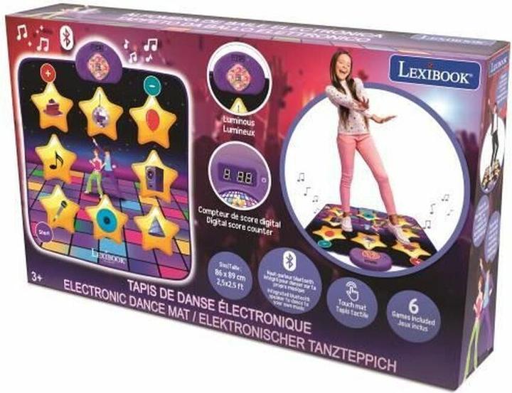 Immagine prodotto Lexibook Tappetino da danza (DM10) (Tedesco, Francese, Italiano, Inglese)