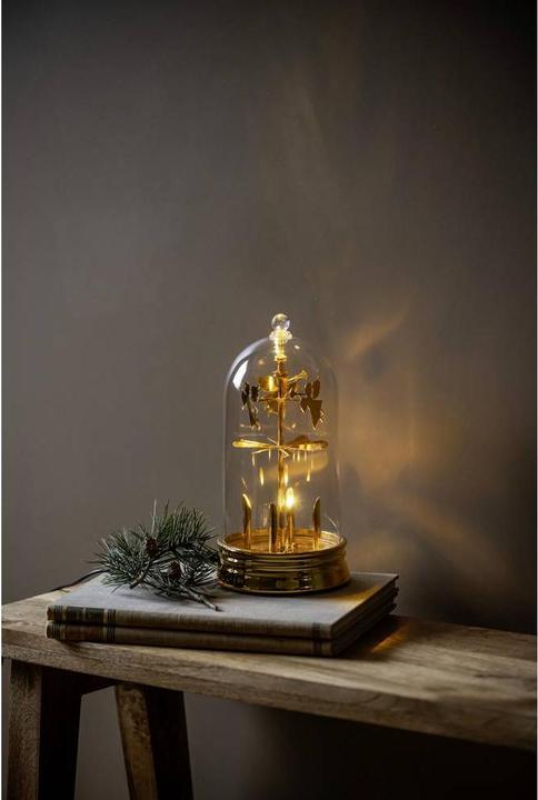 Produktbild Konstsmide LED Dekoration Engelspiel, gold, Glocke aus Kunststoff,batteriebetrieben, 6- Stunden-Timer