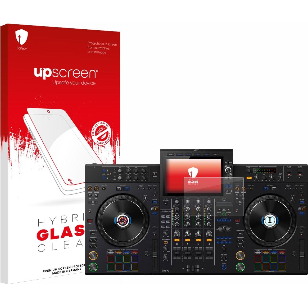 upscreen Schutzglas Schutzfolie Glas Folie Displayschutz klar, MP3 + Media-Player Zubehör