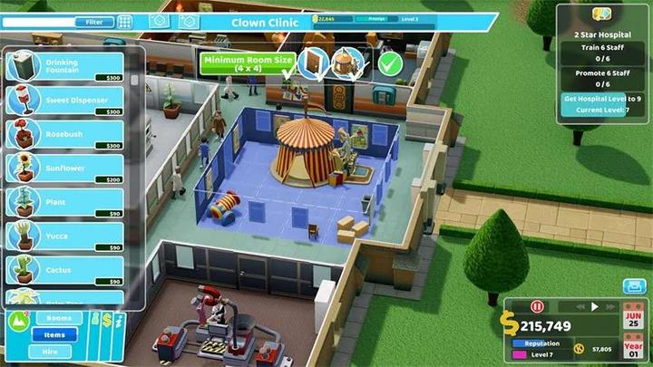 Actual product image Sega Two Point Hospital (Xbox Series X, Xbox One X, IT)