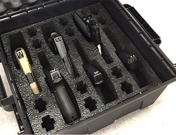 Actual product image MTM Case-Guard Pistol Handgun Case 6 Guns (20.30 cm)