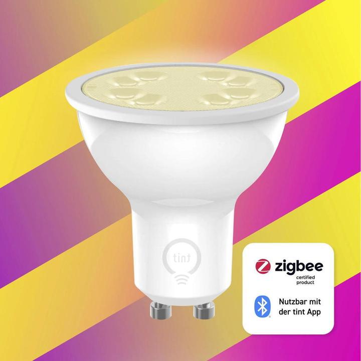 Immagine prodotto Müller Licht Riflettore LED dimmerabile GU10/6W(50W) 350 lm 1800- 6500 K bianco caldo luce diurna + (GU10, 350 lm, 1 x)