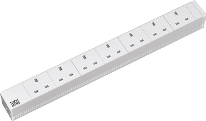 Actual product image Bachmann 333.804 7AC outlet(s) 1U Grey Power distribution unit (PDU) (333.804)