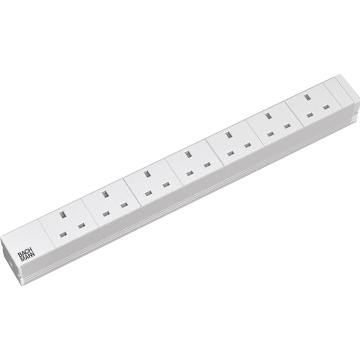 Bachmann 333.804 7AC outlet(s) 1U Grau Stromverteilereinheit (PDU) (333.804), USV Zubehör