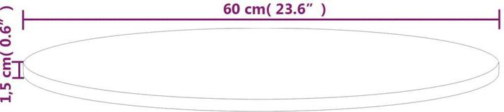 Produktbild vidaXL Tischplatte (60 x 60 cm)