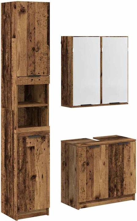 Produktbild vidaXL Badezimmerschrank (34 x 34 x 188.50 cm)