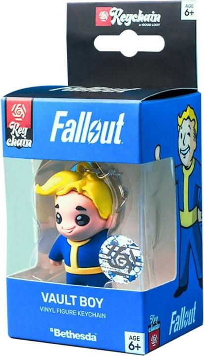 Actual product image Good Loot Fallout Vault Boy 3D Keychain