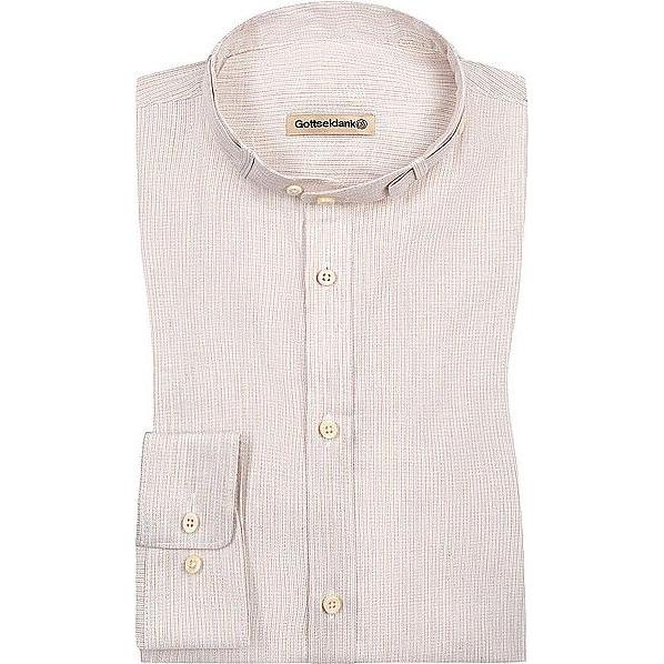 Gottseidank, Herren, Hemden, Trachtenhemd LENZ, Braun, (L)