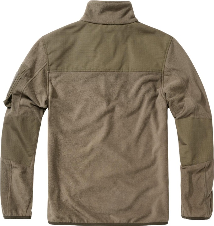 Actual product image Brandit Ripstop fleece pullover size XXL colour olive (XXL)