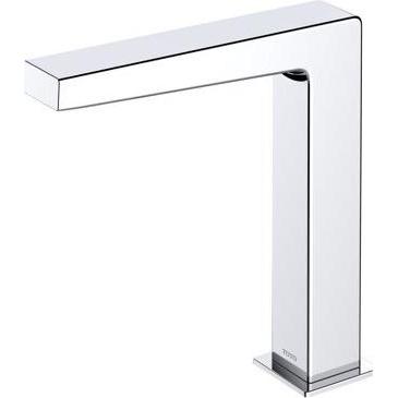 TOTO, Badarmatur, Automatikarmaturenauslauf, eckig, mittelhoch, Kaltwasser, 2 l/min., Ausladung 139mm, Auto Funct