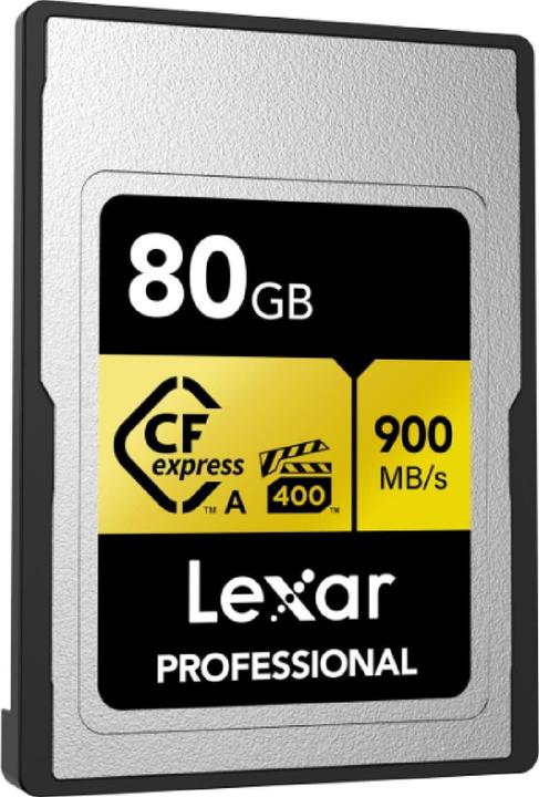 Image du produit Lexar Professional Gold Series 2.0 (80 Go, CFexpress type A)